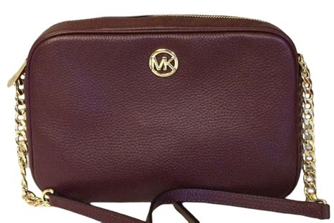 michael kors merlot fulton bag